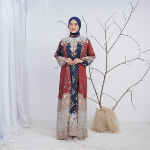 Median Silk - Maroon